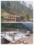 सुर्नयामा दश शैय्याको आधारभूत अस्पताल : ७० प्रतिशत निर्माण कार्य सम्पन्न