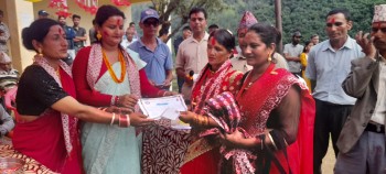 बैतडी-बैतडीकाे सुर्नया गाउँपालिकामा देउडा प्रतियाेगीता सम्पन्न भएकाे छ