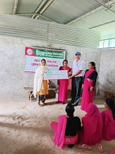 बैतडीको मेलौलीमा किसान सहकारीद्वारा मृत सदस्यको परिवारलाई आर्थिक सहयोग